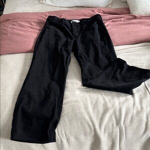 Abercrombie & Fitch Dark Denim High-Rise Jeans